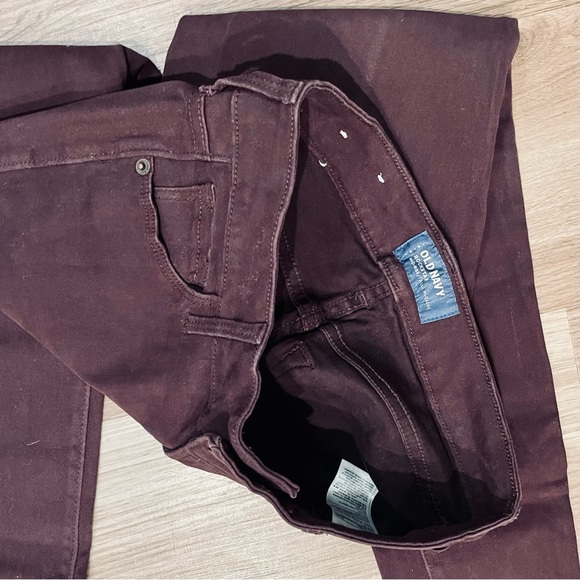 Old Navy ‘RockStar’ Mid-Rise Skinny Purple Pants Size 0 NWOT - Picture 2 of 12